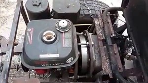 Самодельный минитрактор с кузовом на базе КПП ЗАЗ. Мини Т16
