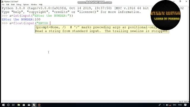 Program to Get Input in Output_how to code||working with Python