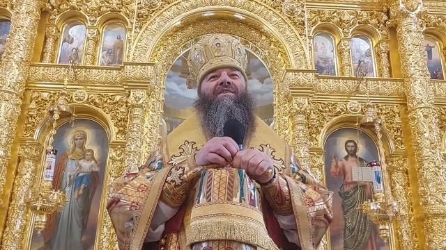 ❗Когда восстанут отцы Печерських, ой беда будет с вами - Проповедь Митрополита Лонгина смотреть онлайн