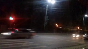 Ночная поездка на трамвае 71-623-04.01, борт. 0030, маршрут 6