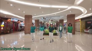 Amor Bachata Line Dance, Choreo by NiNa Ralliza (INA), Demo : Lavender Squad Dance