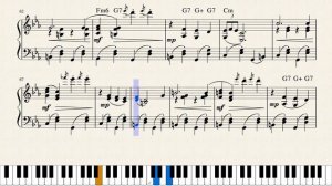 Blue Canary («Печальная канарейка»). Бесплатные ноты для фортепиано.