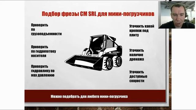 Навесные дорожные фрезы CM Crusher . Рост рынка качественного оборудования в России. смотреть онлайн