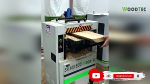 Станок рейсмусовый WoodTec SR 400 ECO | КАК ПРОСТО СТРОГАТЬ В ТОЛЩИНУ ЗАГОТОВКУ