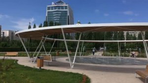 Nur-Sultan Astana City Tour Kazakhstan | New Park with Steam Fountain