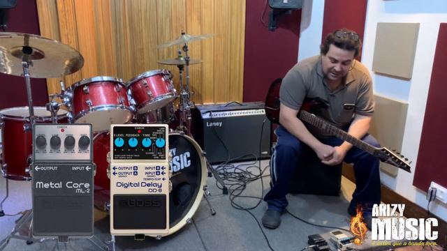 Ibanez do Kiko Loureiro + Pedal Boss Metal Core. Deu bom? смотреть онлайн