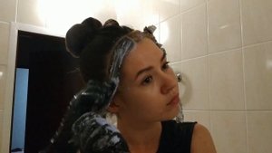 ТРЕШ Осветление САМОЙ Дешевой Краской | Порчу Свои Волосы | Покрасила Передние Пряди