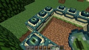 Minecraft- How to make end portal.