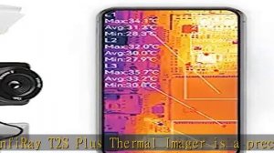 (Android Only)InfiRay Xinfrared T2S+ Thermal Camera,T2S Plus Infrared Camera Thermal Imager for Sma
