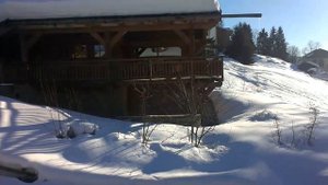 Горы Франция Курорт Межев Шале