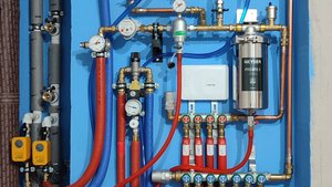 Монтаж водоснабжения в квартире, сантехника в новостройке. ЖК Центральный, г. Щелково.