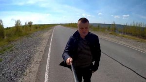 SoloWheel Xtreme длительная поездка. SJCAM 5000x Elite