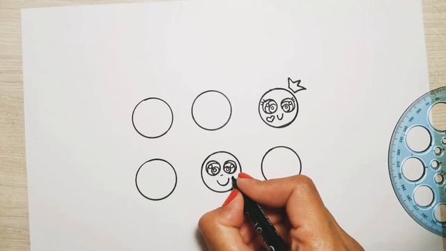 Милые смайлы/рисунок смайлики/кавайные смайлики смотреть онлайн