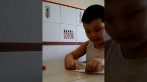 Оригами голову лягушки