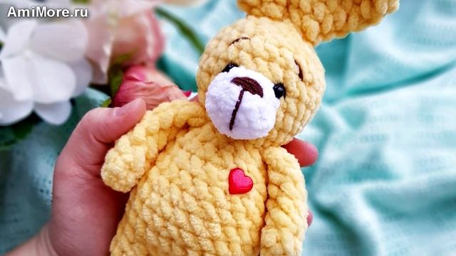 Амигуруми: схема Солнечный зайчик. Игрушки вязаные крючком - Free crochet patterns. смотреть онлайн