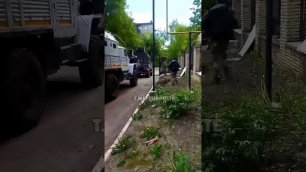 Луганское направление. Чеченский спецназ выдвигается на операцию.