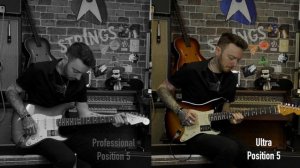 Fender Ultra Vs Professional Stratocaster