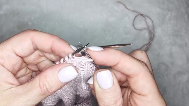 Закрытие резинки 1х1 иглой смотреть онлайн