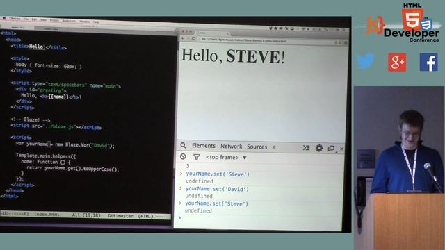 HTML5DevConf May2014: David Greenspan, Meteor: Reactive Templating for Everyone