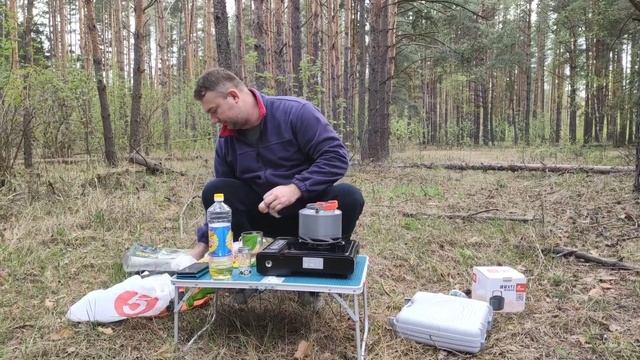 Плитка Газовая Туристическая TaiGa BDZ-153 в кейсе с переходником смотреть онлайн