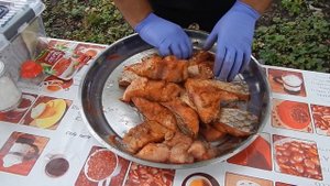Сочные стейки из БЕЛОГО АМУРА. Простой и вкусный рецепт жарки АМУРА в казане