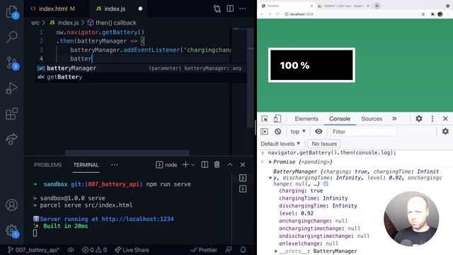 DevTips Daily: The Battery Web API
