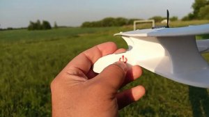 Самолёт-планер с пропеллером и с подзарядкой от USB!