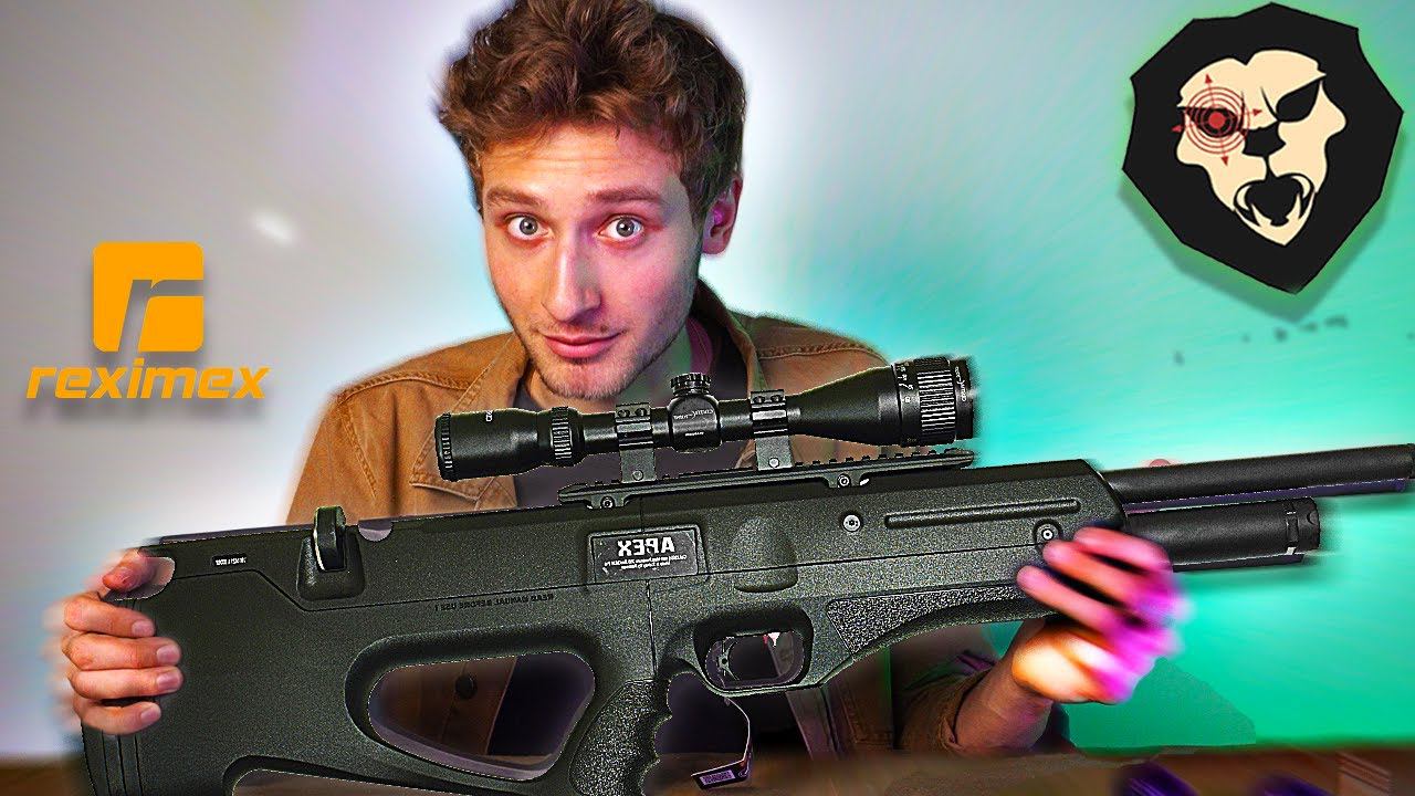 Пневматическая PCP винтовка Reximex Apex 6.35 мм смотреть онлайн