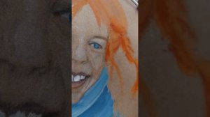 Пеппи Длинный чулок сериал, Ингер Нильссон РИСУЮ пастелью, карандашами #портрет #художник #art #girl