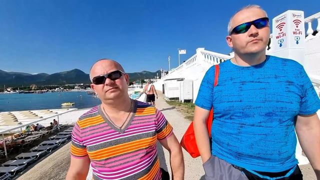 КАБАРДИНКА! ОЧЕНЬ ЖАРКО! МНОГО ЛЮДЕЙ НА МОРЕ! ВСЯ ОБСТАНОВКА НА КУРОРТЕ! 29.06.2022 смотреть онлайн