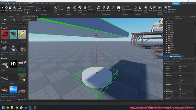 Как создать вращающуюся платформу в Roblox Studio смотреть онлайн