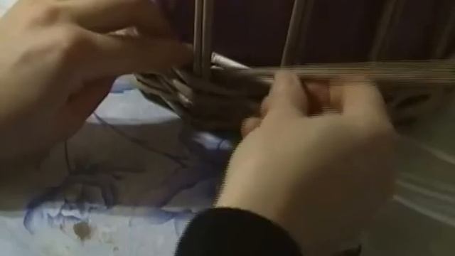 Плетеный Горшок для цветка. Мастер класс. Как украсить цветочный горшок. смотреть онлайн