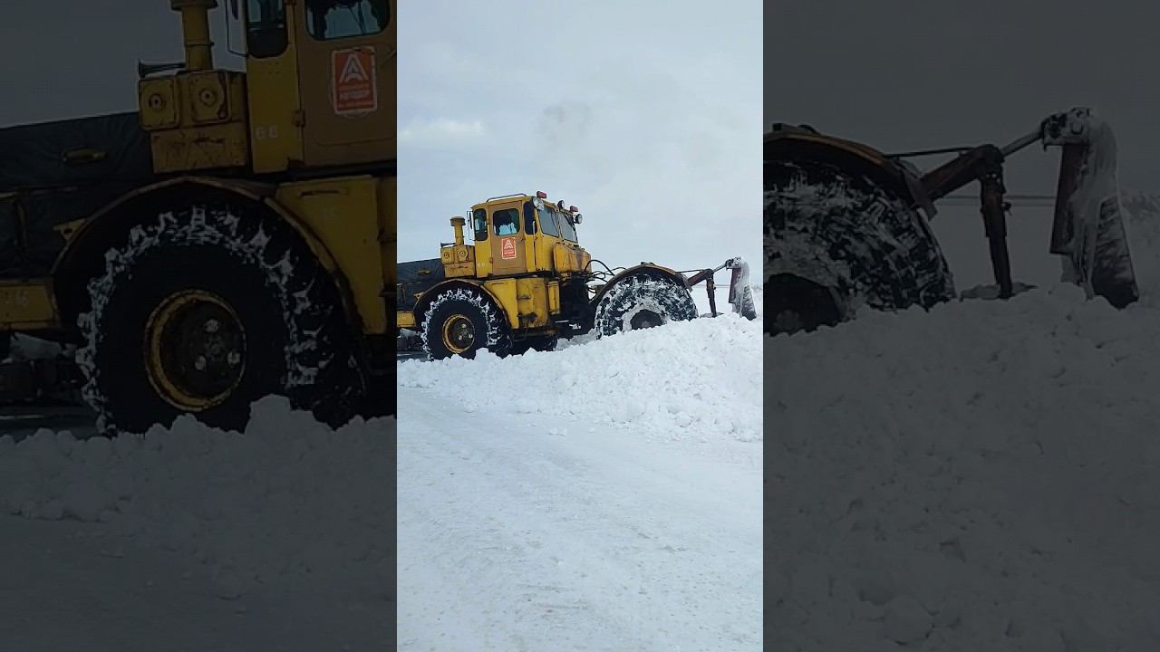 #к700 с двумя отвалами. смотреть онлайн