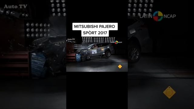 Краш Тест Mitsubishi Pajero Sport 2017