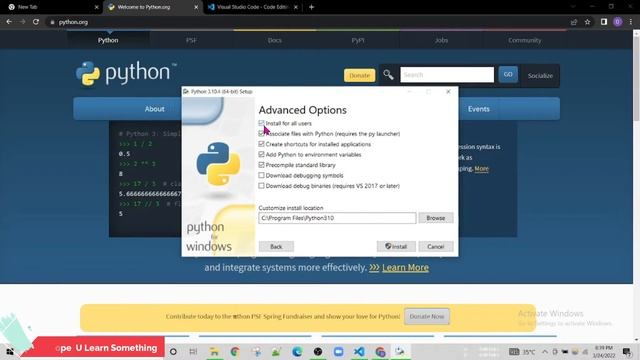 How To Set Up Python in Visual Studio Code on Windows 10+ ||  2022 ||