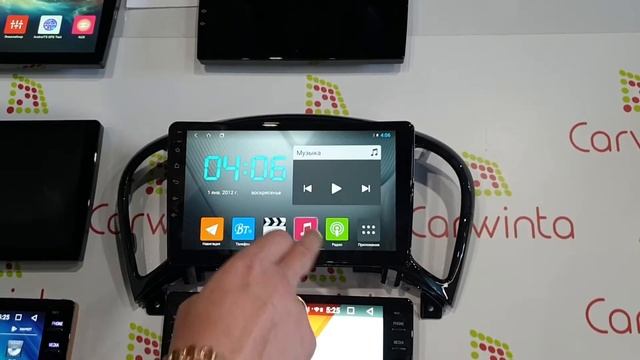 Штатная магнитола Nissan Juke 2011 CF 3071TS9 смотреть онлайн