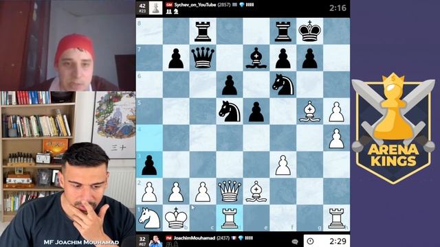 КАКАЯ ИГРА ПОШЛА МАСШТАБНАЯ! // FM JOACHIM MOUHAMAD vs GM КЛЕМЕНТИЙ СЫЧЕВ