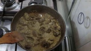 ПЕЧЕНЬ в Сметанно-Чесночном СОУСЕ / Шкмерули из куриной печени (შქმერული) Чкмерули