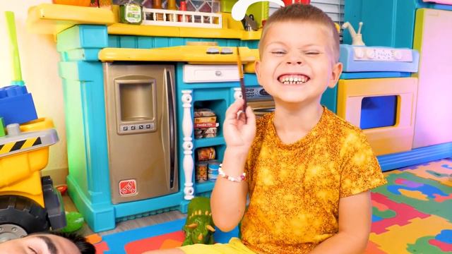 Платоха Моха с папой показывают детям правила поведения в бассейне смотреть онлайн