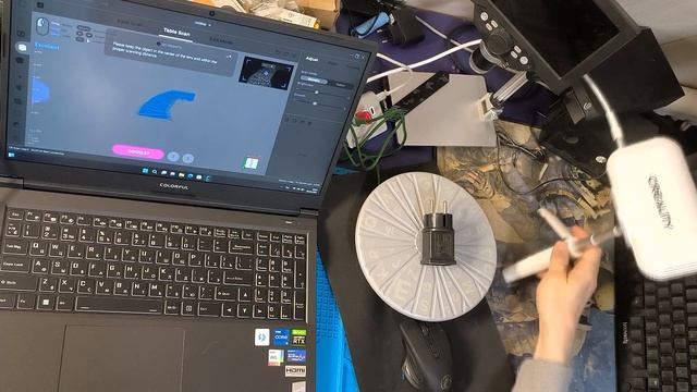 Как подключить и откалибровать 3d сканер Creality CR01 Lizard