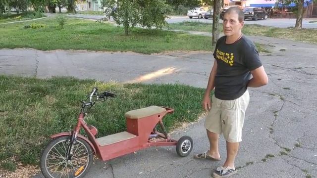 Электро трайк своими руками часть 1 смотреть онлайн