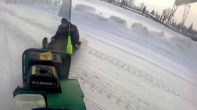 Мотобуксировщик Щукарь ! Толкач ! Алексей Васильевич решился ! смотреть онлайн