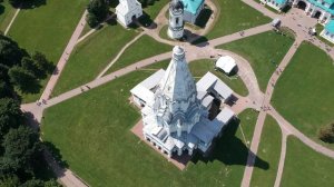 Парк Коломенское. Видео с квадрокоптера. Июль 2019