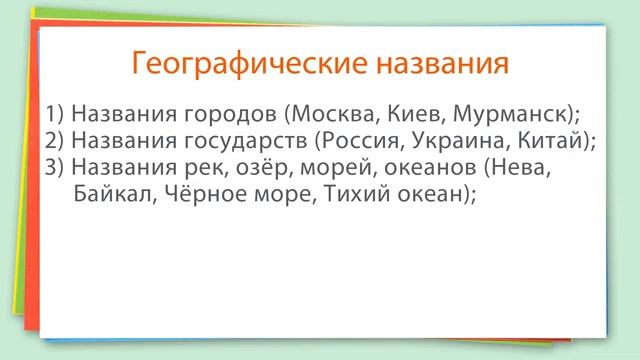 18 Уроки русского языка 2 класс Правописание собственных имён существительных Заглавная буква в н смотреть онлайн