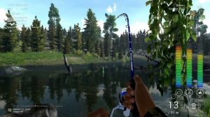 Fishing Planet Река Сэлэнгэ: Фарм,Сибирский Хариус, Таймень, Таймень-Хан