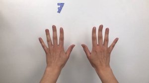 Как быстро умножить на 9 / умножение на пальцах / таблица умножения