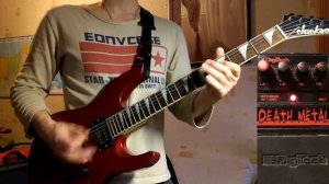 Обзор гитарной педали Digitech Death Metal Distortion