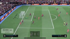 FIFA 22  Kickoff Mode Beta Full Match Barcelona Vs Real Madrid