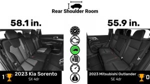 KIA Sorento vs Mitsubishi Outlander 2023 | Which one?