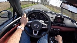 ТЕСТ ДРАЙВ НОВОЙ МАЗДА МХ5(2.0 СКАЙ-ДЖИ 184л.с.)ВИЗУАЛЬНЫЙ ОБЗОР/ВОЖДЕНИЕ ОТ ПЕРВОГО ЛИЦА